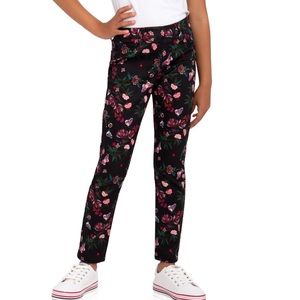 New Floral Printed Pull-on Jegging Jean